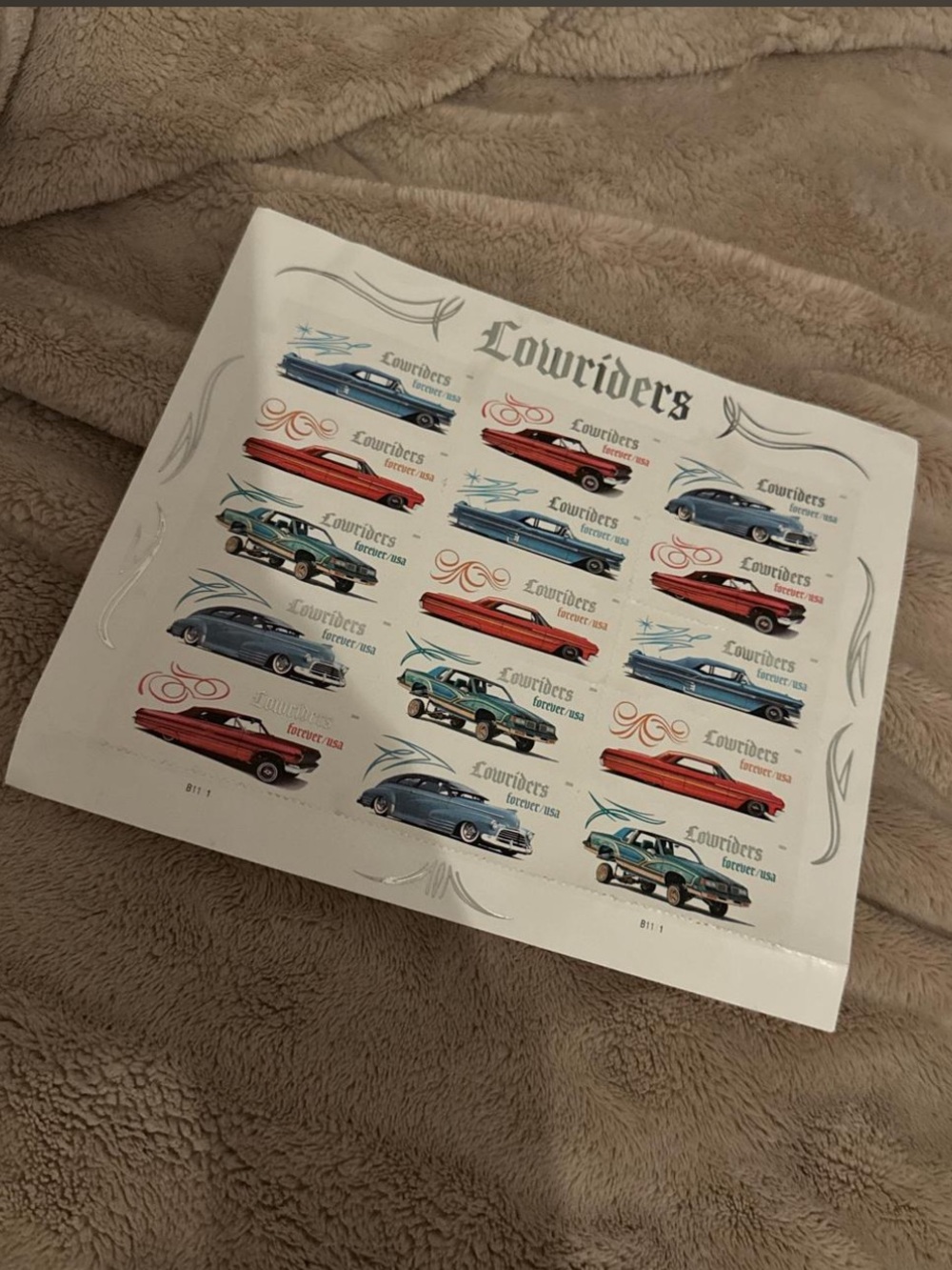 LOWRIDER USPS LIMITED EDITION STAMPS